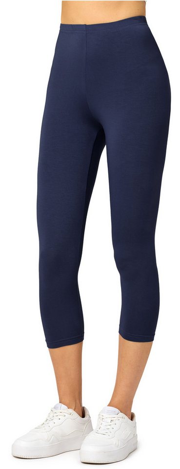 Merry Style Leggings Damen Caprihose 3/4 Hose MS10-144 (1-tlg) aus Viskose, elastischer Bund von Merry Style