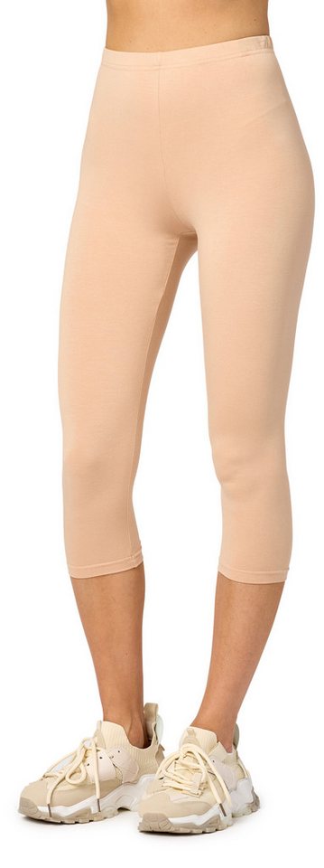 Merry Style Leggings Damen Caprihose 3/4 Hose MS10-144 (1-tlg) aus Viskose, elastischer Bund von Merry Style