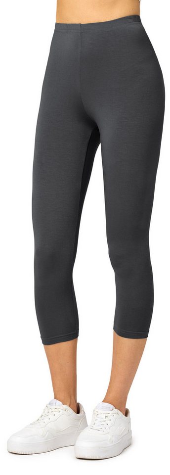 Merry Style Leggings Damen Caprihose 3/4 Hose MS10-144 (1-tlg) aus Viskose von Merry Style