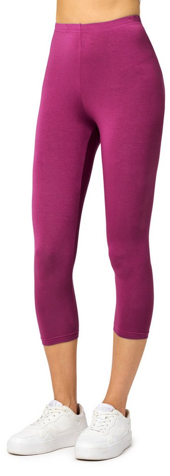 Merry Style Leggings Damen Caprihose 3/4 Hose MS10-144 (1-tlg) aus Viskose, elastischer Bund von Merry Style