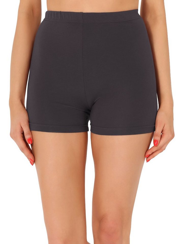 Merry Style Leggings Damen Shorts Radlerhose Hotpants MS10-391 (1-tlg) bequem, ohne Naht, elastischer Bund von Merry Style