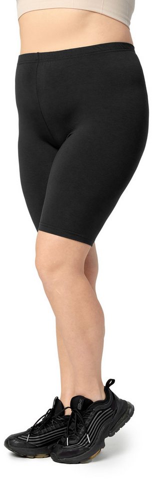 Merry Style Leggings Große Größen Damen kurze Tight aus Viskose MS10-450 (1-tlg) von Merry Style