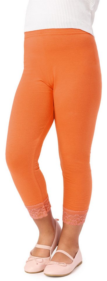 Merry Style Leggings Mädchen 3/4 Capri Leggings MS10-293 (1-tlg) elastischer Bund von Merry Style