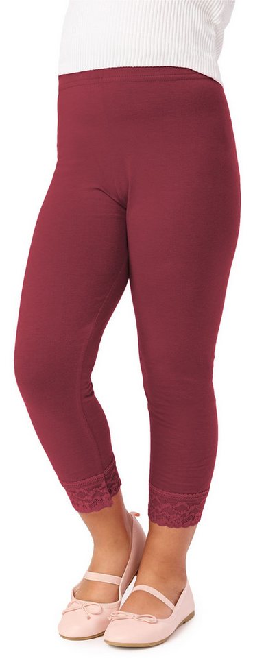 Merry Style Leggings Mädchen 3/4 Capri Leggings MS10-293 (1-tlg) elastischer Bund von Merry Style