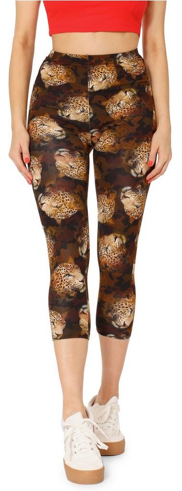 Merry Style Leggings Mädchen Jugend 3/4 Capri Leggings MS10-409 (1-tlg) elastischer Bund von Merry Style
