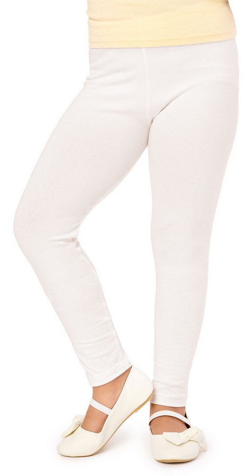 Merry Style Leggings Mädchen Lange Hose Freizeithose mit weitem Bein MS10-130 (1-tlg) elastischer Bund von Merry Style