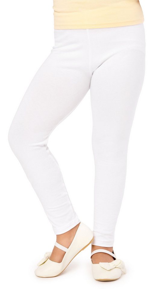 Merry Style Leggings Mädchen Lange Hose Freizeithose mit weitem Bein MS10-130 (1-tlg) elastischer Bund von Merry Style