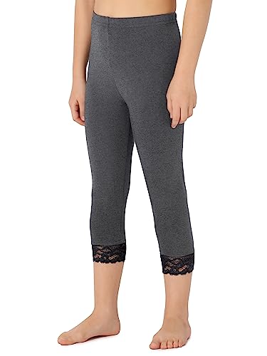 Merry Style Mädchen 3/4 Leggings MS10-293(Dunkelmelange,146 cm) von Merry Style