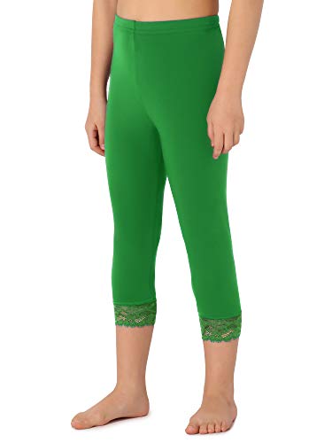 Merry Style Mädchen 3/4 Leggings MS10-293(Grün,146 cm) von Merry Style