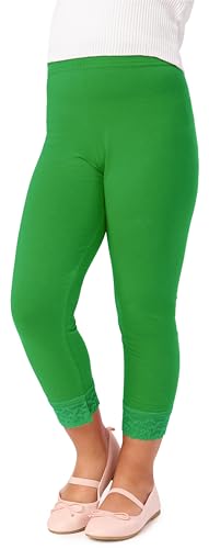 Merry Style Mädchen 3/4 Leggings MS10-293(Grün,158 cm) von Merry Style