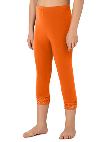 Merry Style Mädchen 3/4 Leggings MS10-293(Orange,116 cm) von Merry Style