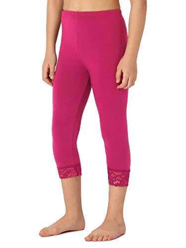 Merry Style Mädchen 3/4 Leggings MS10-293(Rosa,116 cm) von Merry Style