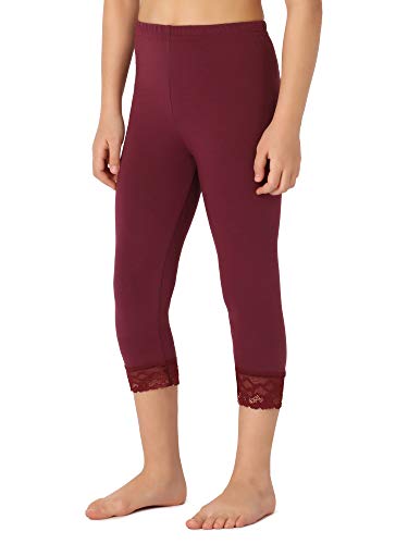 Merry Style Mädchen 3/4 Leggings MS10-293(Weinrot,110 cm) von Merry Style