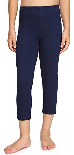 Merry Style Mädchen 3/4 Leggings MS10-405(Marineblau,128) von Merry Style