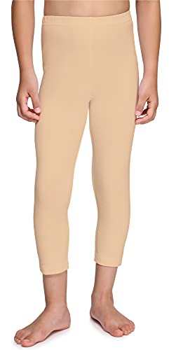 Merry Style Mädchen 3/4 Leggings aus Baumwolle MS10-226 (Nude,110) von Merry Style