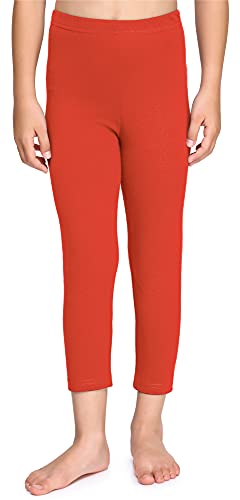 Merry Style Mädchen 3/4 Leggings aus Baumwolle MS10-226 (Orange,122) von Merry Style