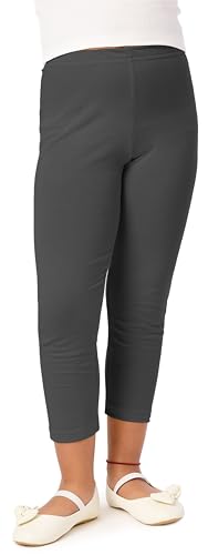 Merry Style Mädchen 3/4 Leggings aus Viskose MS10-131 (Graphit, 140) von Merry Style