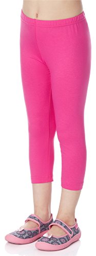 Merry Style Mädchen 3/4 Leggings aus Viskose MS10-131 (Rosa, 116) von Merry Style