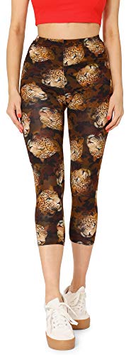 Merry Style Mädchen Jugend 3/4 Leggings MS10-409(Gepard,164) von Merry Style