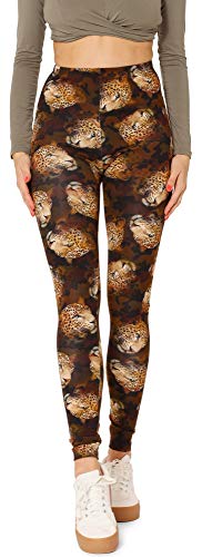 Merry Style Mädchen Jugend Lange Leggings MS10-408(Gepard,158) von Merry Style