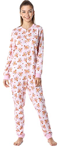 Merry Style Mädchen Jugend Schlafanzug Strampelanzug Schlafoverall MS10-235 (Rosa/Herzen Hirsche, 170) von Merry Style