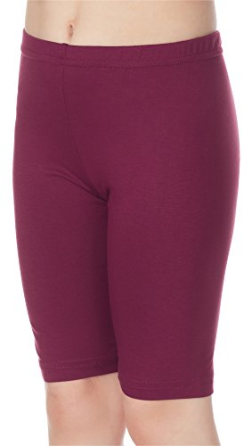 Merry Style Mädchen Kurze Leggings aus Viskose MS10-132 (Weinrot, 110) von Merry Style