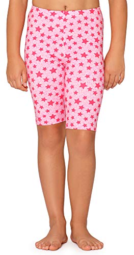 Merry Style Mädchen Kurze Leggings MS10-406(Rosa/Sterne,122) von Merry Style