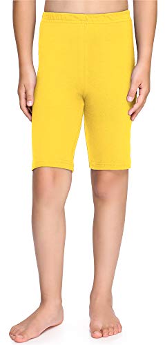 Merry Style Mädchen Kurze Leggings aus Baumwolle MS10-227 (Gelb, 152 cm) von Merry Style