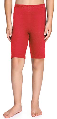 Merry Style Mädchen Kurze Leggings aus Baumwolle MS10-227 (Rot, 116 cm) von Merry Style
