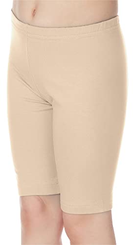 Merry Style Mädchen Kurze Leggings aus Viskose MS10-132 (Beige, 116 cm) von Merry Style