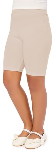 Merry Style Mädchen Kurze Leggings aus Viskose MS10-132 (Beige, 146 cm) von Merry Style