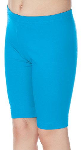 Merry Style Mädchen Kurze Leggings aus Viskose MS10-132 (Blau, 128) von Merry Style