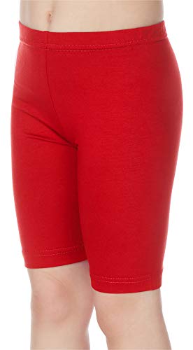 Merry Style Mädchen Kurze Leggings aus Viskose MS10-132 (Rot, 110) von Merry Style