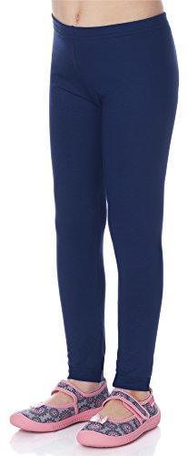 Merry Style Mädchen Lange Leggings aus Viskose MS10-130 (Marineblau, 116) von Merry Style