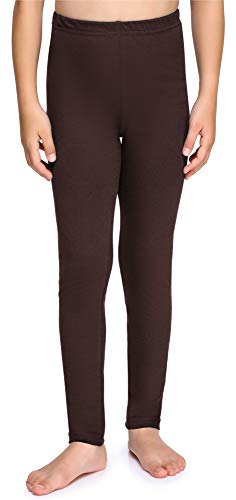 Merry Style Mädchen Lange Leggings aus Baumwolle MS10-225 (Braun,110) von Merry Style