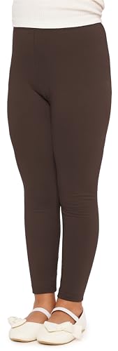 Merry Style Mädchen Lange Leggings aus Baumwolle MS10-225 (Braun,134) von Merry Style