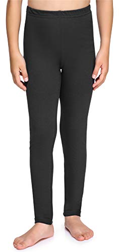 Merry Style Mädchen Lange Leggings aus Baumwolle MS10-225 (Graphite, 128 cm) von Merry Style