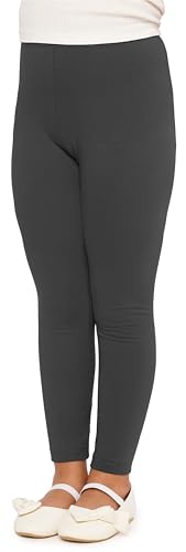 Merry Style Mädchen Lange Leggings aus Baumwolle MS10-225 (Graphite, 134 cm) von Merry Style