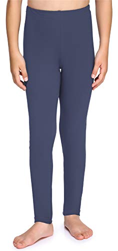 Merry Style Mädchen Lange Leggings aus Baumwolle MS10-225 (Jeans,140) von Merry Style