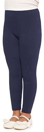 Merry Style Mädchen Lange Leggings aus Baumwolle MS10-225 (Marineblau, 158 cm) von Merry Style