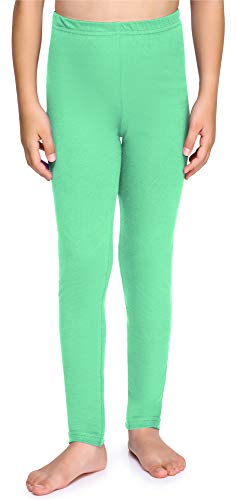 Merry Style Mädchen Lange Leggings aus Baumwolle MS10-225 (Minze,122) von Merry Style