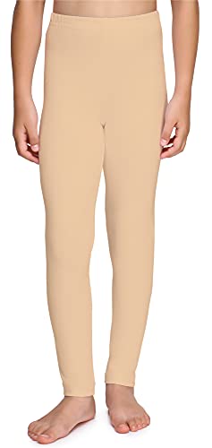 Merry Style Mädchen Lange Leggings aus Baumwolle MS10-225 (Nude,110) von Merry Style