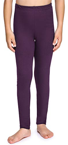 Merry Style Mädchen Lange Leggings aus Baumwolle MS10-225 (Purpur,110) von Merry Style