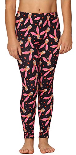 Merry Style Mädchen Lange Leggings aus Baumwolle MS10-337(Hasen,152) von Merry Style