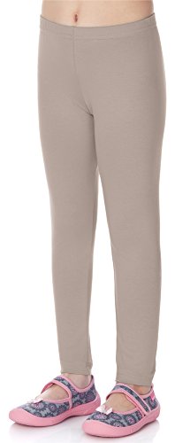 Merry Style Mädchen Lange Leggings aus Viskose MS10-130 (Caffe Latte, 122) von Merry Style