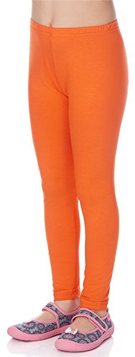Merry Style Mädchen Lange Leggings aus Viskose MS10-130 (Orange, 146) von Merry Style