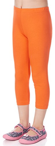 Merry Style Mädchen 3/4 Leggings aus Viskose MS10-131 (Orange, 128) von Merry Style