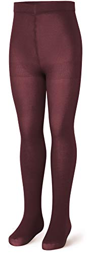 Merry Style Mädchen Strumpfhose aus 3D Microfaser 80 DEN MSGI015 (Ruby, 116-122) von Merry Style