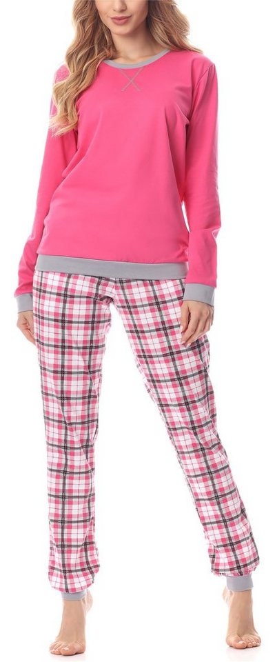 Merry Style Schlafanzug Damen Pyjama MS10-168 aus Baumwolle von Merry Style