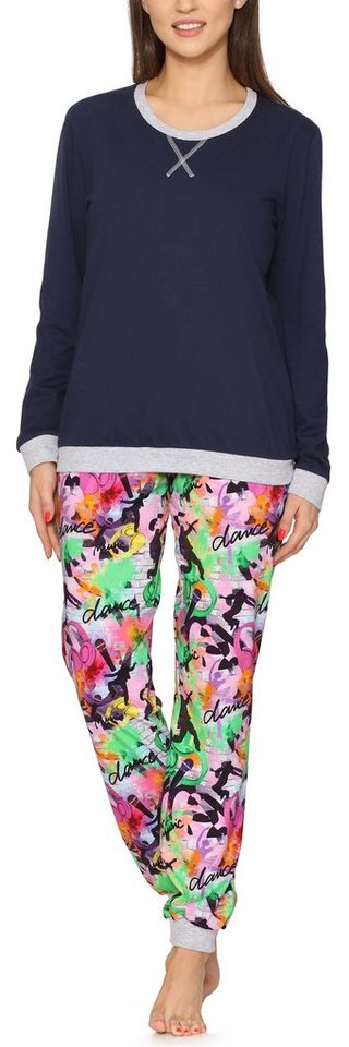 Merry Style Schlafanzug Damen Pyjama MS10-168 aus Baumwolle von Merry Style